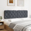 Coussin de tête de lit vidaXL gris foncé 152 cm vidaXL-2102021371-2102021375