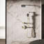 Douche à main multifonctionnelle 2,5 gallons par minute avec la technologie d'induction d'air Katalyst-455943875