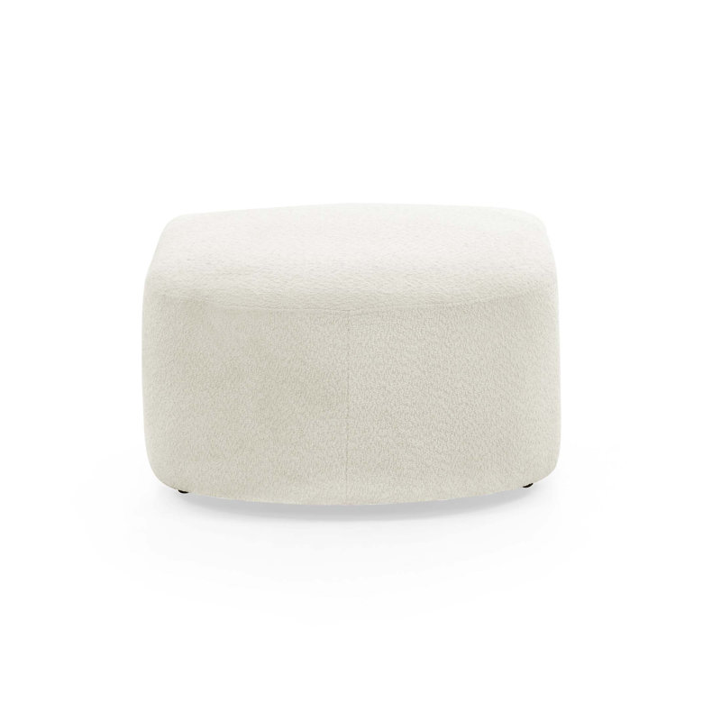 Repose-pieds polyvalent pour canapé modulaire avec fonction d'assemblage pratique, Beige