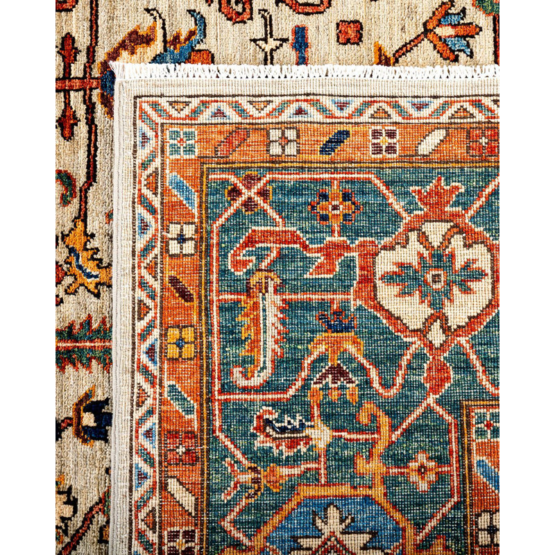 Serapi One-of-a-Kind 8' 3" X 9' 8" Hand Knotted Area Rug