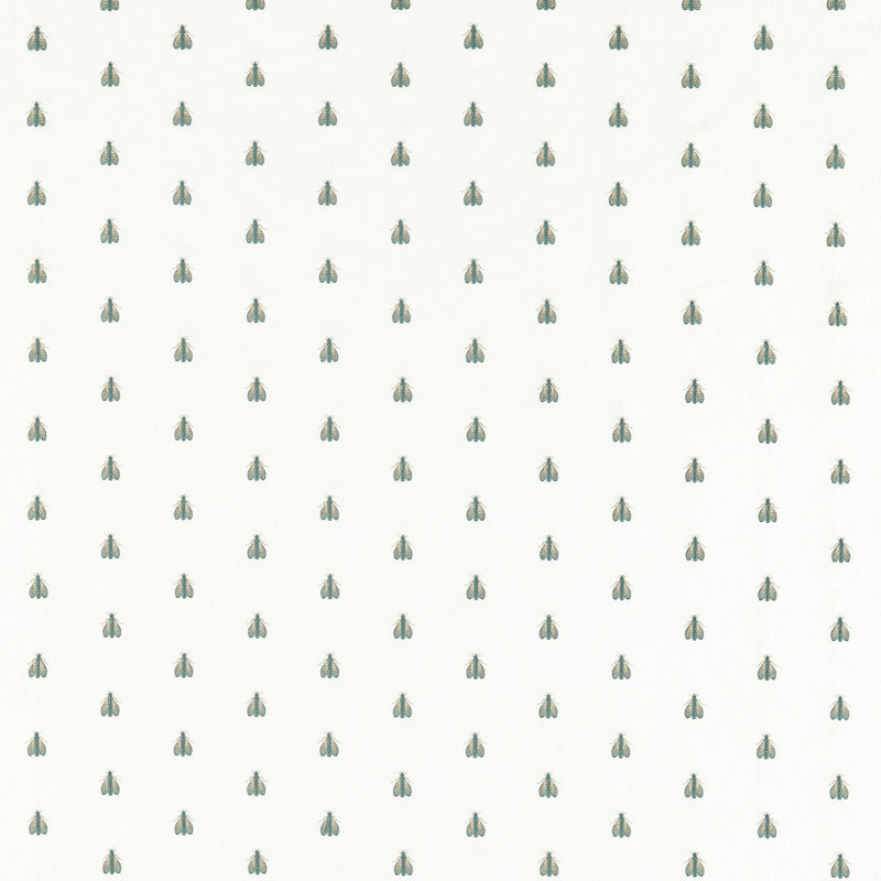 Pomarium Falena 100% Cotton Performance Fabric, Mineral/Rose Gold