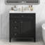 Meuble-lavabo simple 30 po avec lavabo supérieur