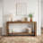 63-Inch Solid Wood Console Table
