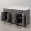 Ensemble de meuble-lavabo double 60 po Minnetrista-31600027