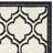 Ammundsen Geometric Ivory/Anthracite Area Rug-1139239319
