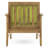 Club Chair, Manufactured With Long-Lasting Wood And Slats Patio Crafted From Slat Panel Appearance-113590799