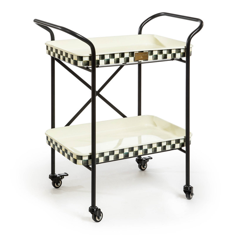 Courtly Check® 2-Tier Kitchen Cart