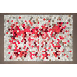 Angulo Cowhide Geometric Area Rug