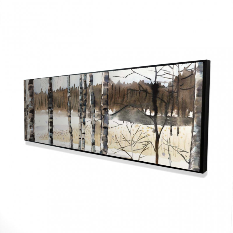 «Winter Swamp» sur toile