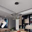 2 - Light Dimmable LED Tiered Chandelier