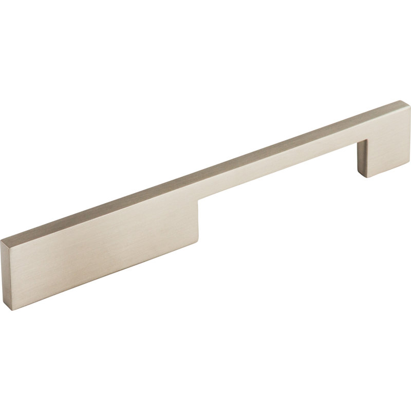 Linear Bar pull, Brushed Satin Nickel, 7" Center to Center Bar