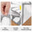 4 Piece Soft Absorbent Microfiber Bath Rug Set With Non-Slip Backing-1040363112