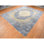 Tapis gris nouvel âge en soie 12 pi x 15 pi 1 po Arondell