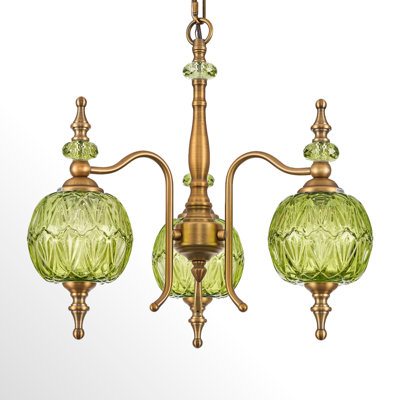 Luminaire suspendu vintage 3 lumières