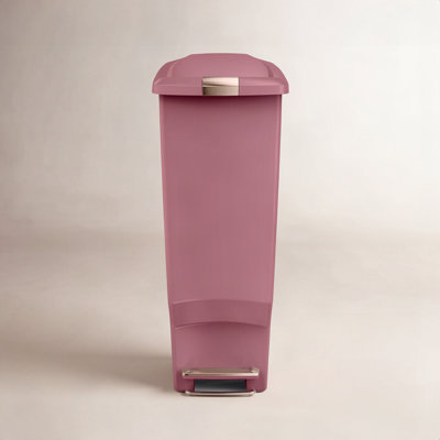 simplehuman 10.6gal Slim Step-On Can