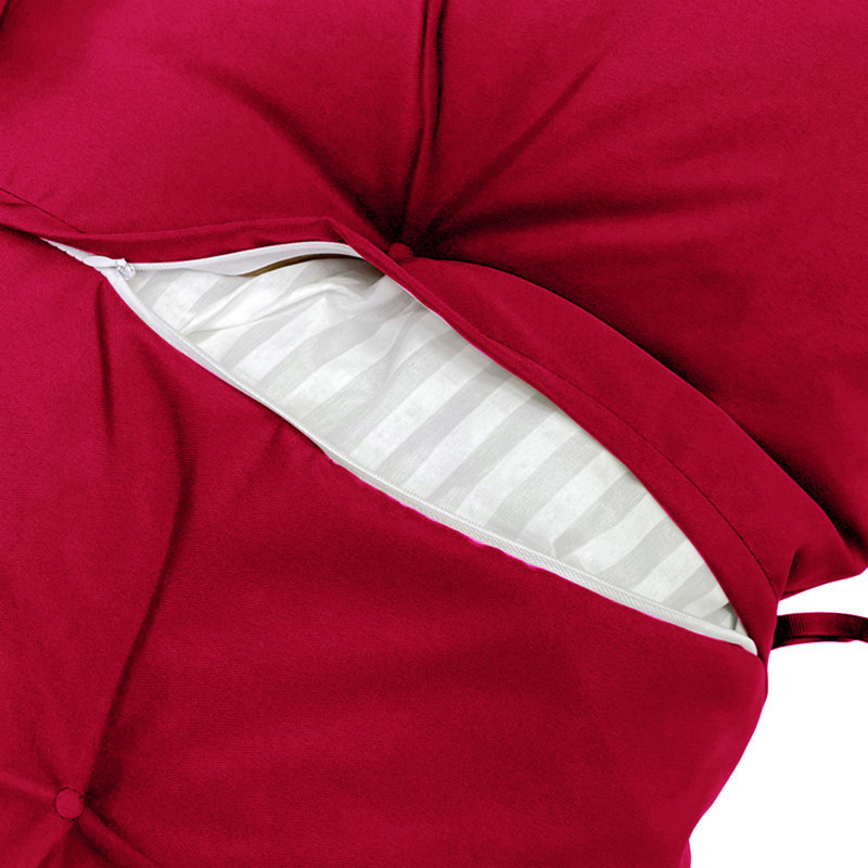 Coussin de dossier / siège d'extérieur, Rouge