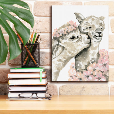 «Epic Graffiti» Spring Kiss »par Yvette St. Amant, art mural sur toile