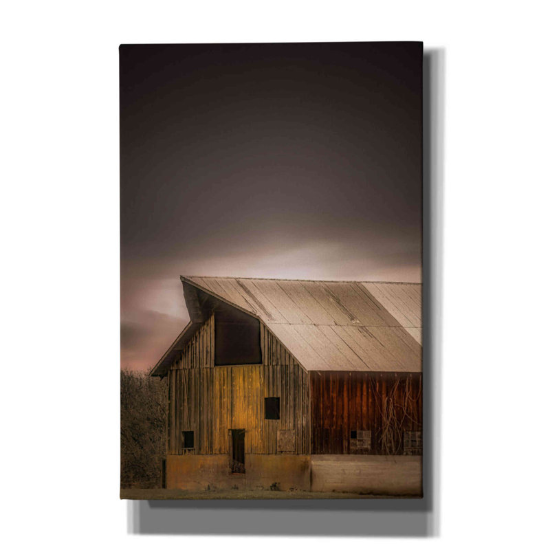 «Amhold Rustic On Canvas» par Don Schwartz, reproduction, H 18 po x l 12 po x P 0,75 po