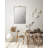 Metal Flat Wall Mirror