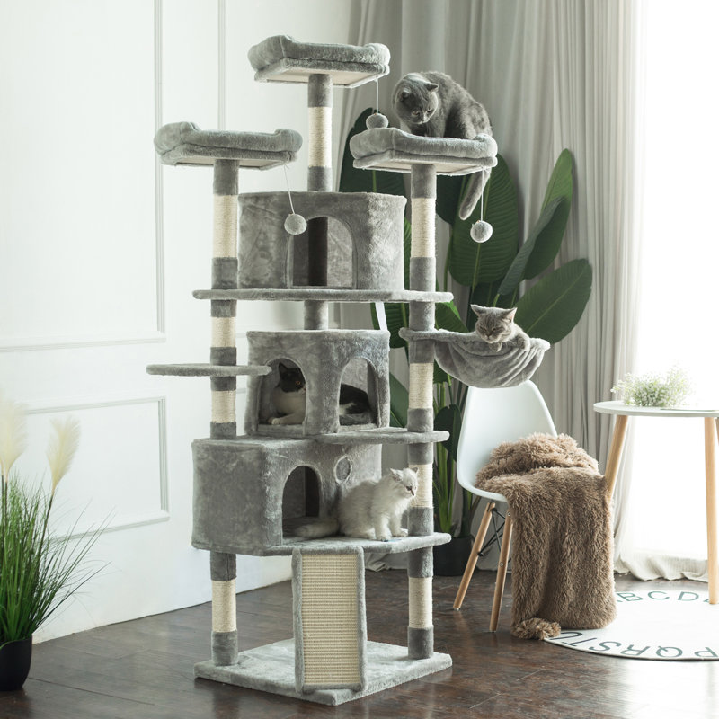 Arbre à chat 72 "Zamudio, Gris clair