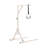 Trapeze Bar for Bed Mobility 350LBS Capacity Bed Trapeze with 2 Wheels
