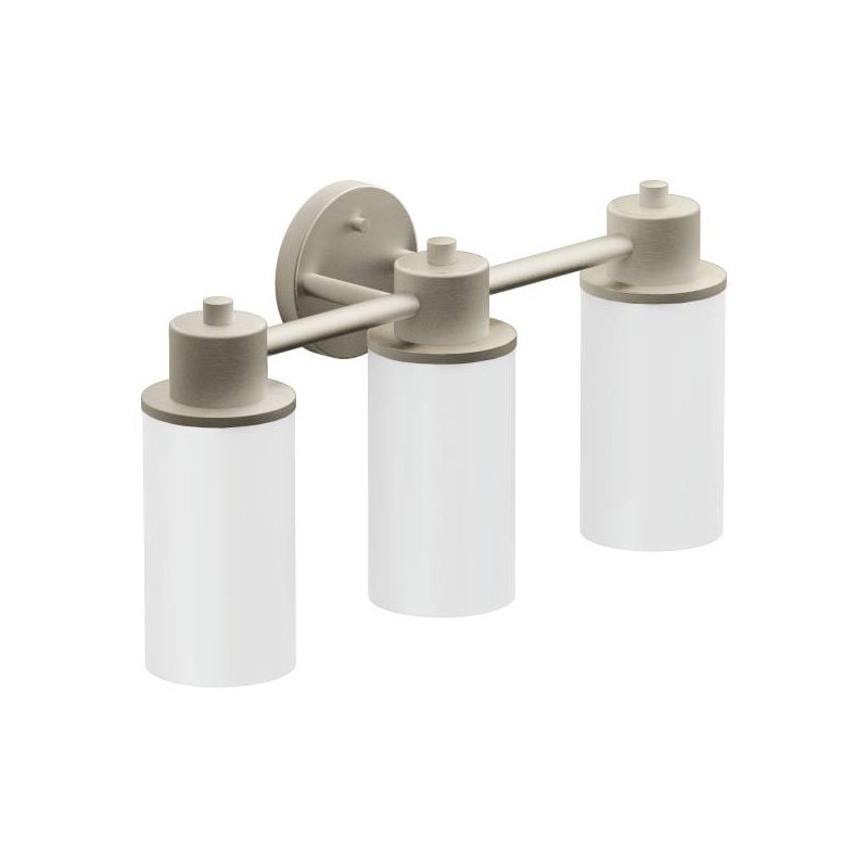 Iso 3 - Light Vanity Light, Brushed Nickel