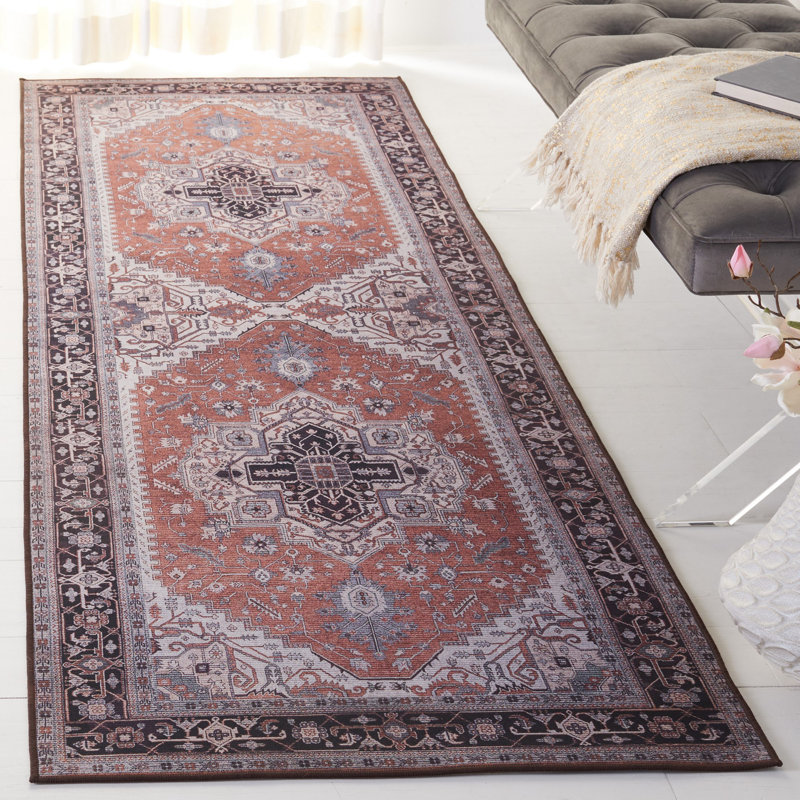 Isai Performance Machine Washable Oriental Rug, Runner 2'6" x 8'