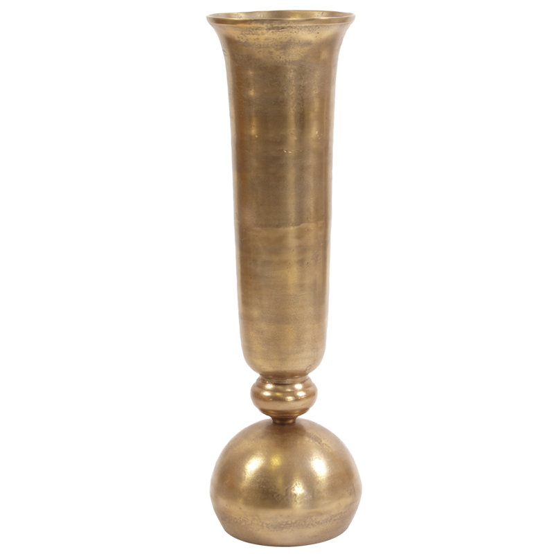 Vase de plancher en métal, Or