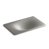 Iron Tones® Metal Rectangular Drop-In Bathroom Sink