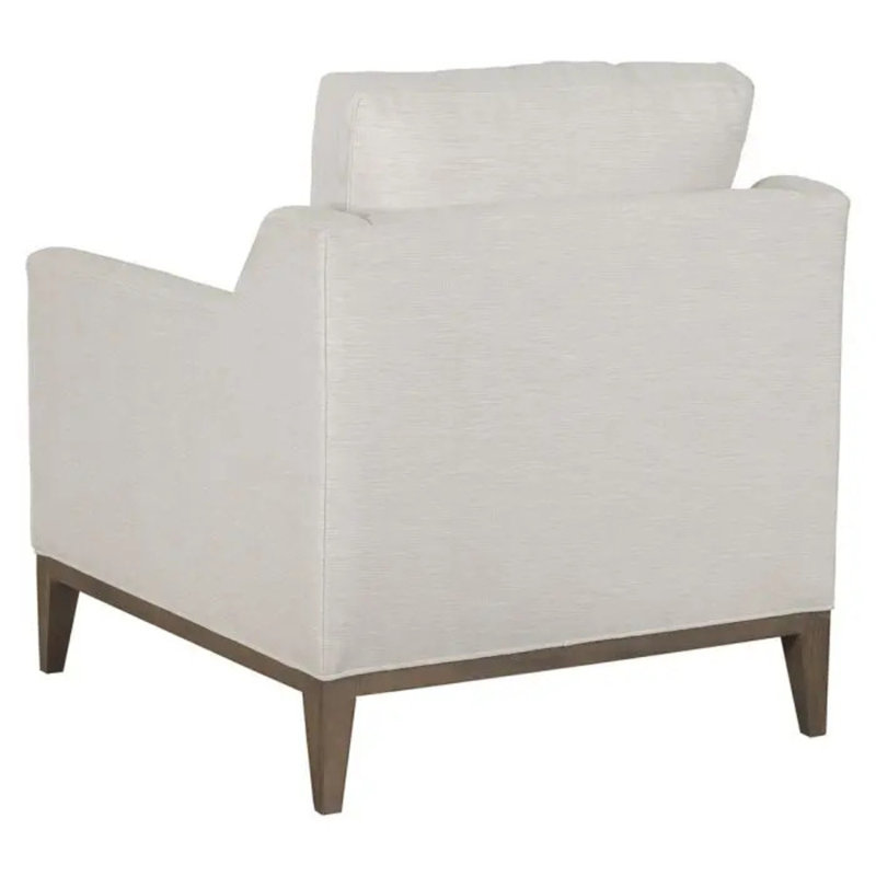 Hendrix 32'' W Lounge Chair, Linen (3156 72), Walnut
