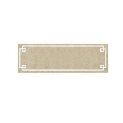 Non-skid Comfort Cotton Rug Elegant Hotel Decor Bathroom Use