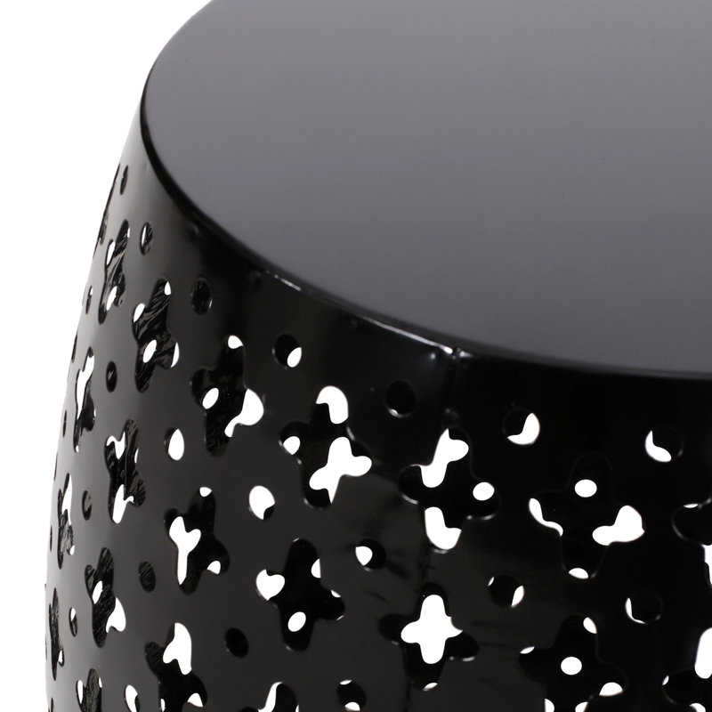 Ensemble de tables de bout Oweta, Noir