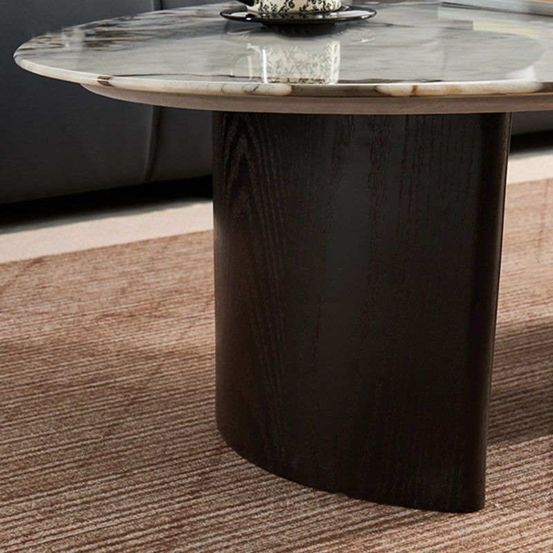 Oval Marble Coffee Table