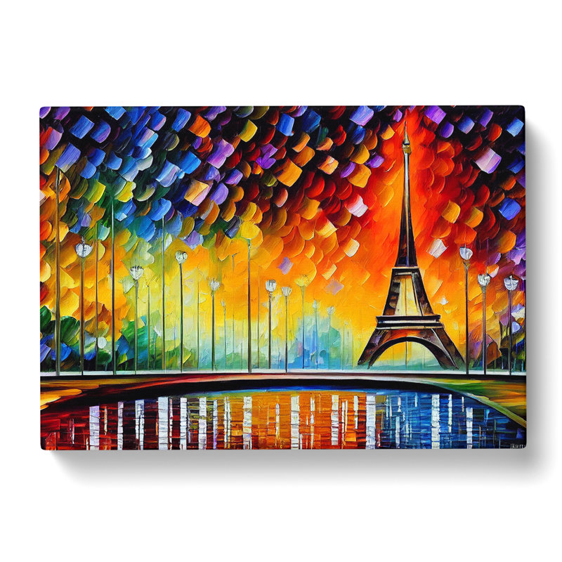 Eiffel Tower Paris Vol.1 - Wrapped Canvas, 35cm H x 50cm W x 3cm D