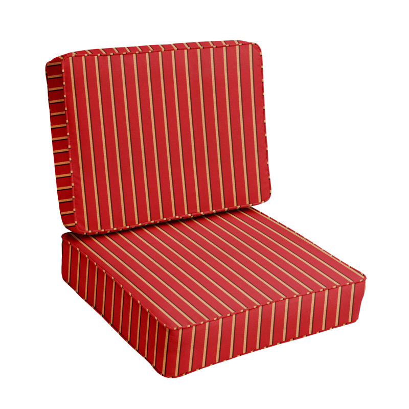 Harwood Outdoor 5'' Lounge Chair Seat / Back Cushion
