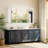 TriFold LED LED Bathroom Mirror, Front & Back Lighting, with Movable 10X Magnifying Mirror-106897225
