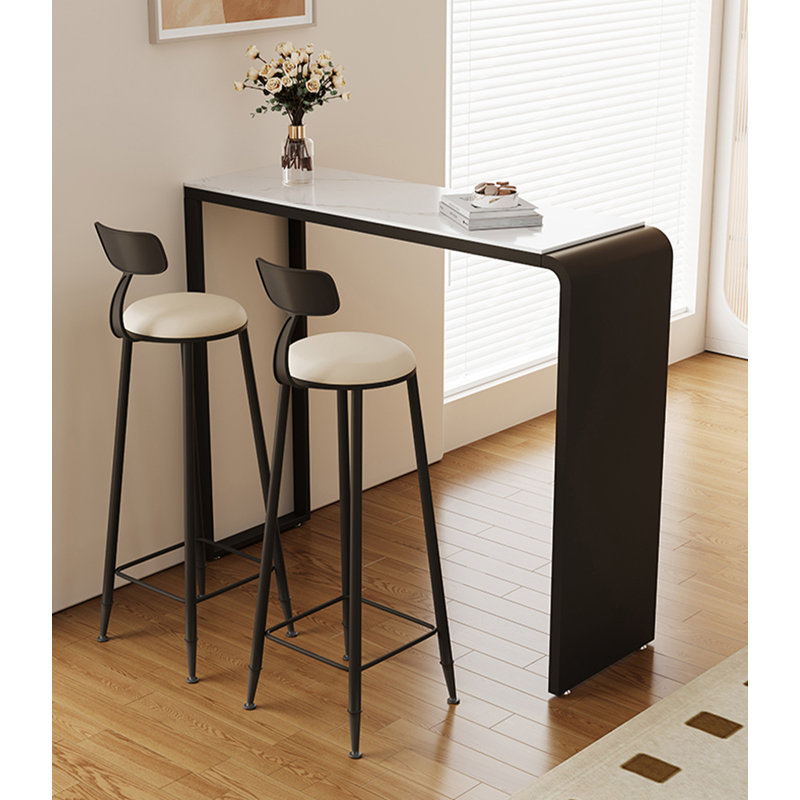 Table de bar Modern Modern, H 41,34 po x L 52,36 po x l 15,75 po