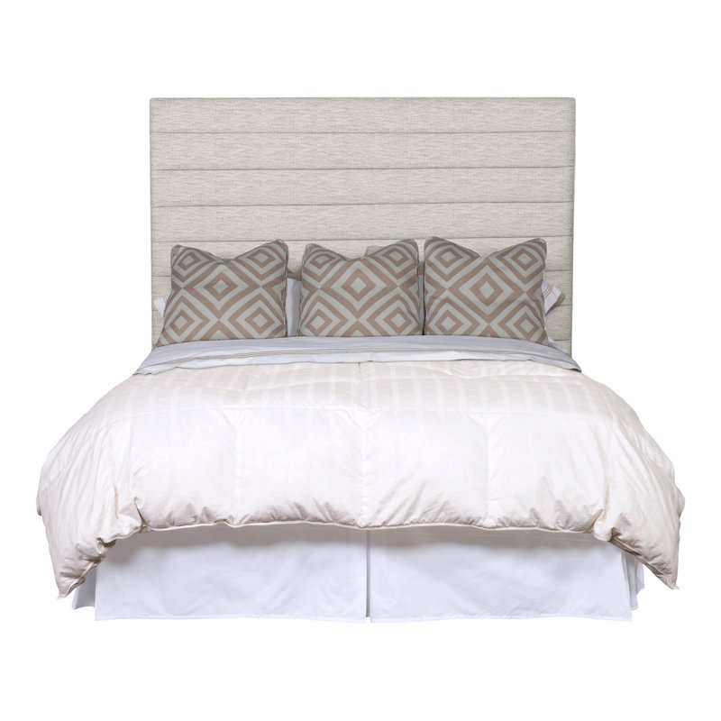 Kelsey King Upholstered Panel Headboard, Impala Linen