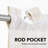 Rod Pocket Double Layer Window Valance (Set Of 2)-136465231-136465217
