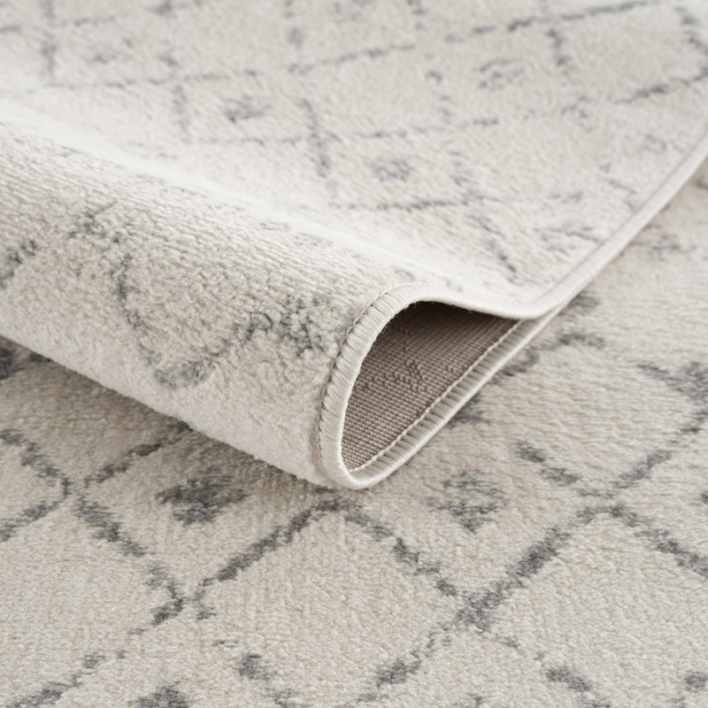 Tapis beige Dounia, Rectangle 9 pi x 12 pi