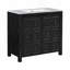 Organisateur de meuble-lavabo 36 "avec lavabo en céramique-489023238