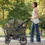 VEVOR Foldable Multi-Child Stroller with Storage-100406657