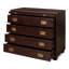 Commode de pour homme garniture cloutée