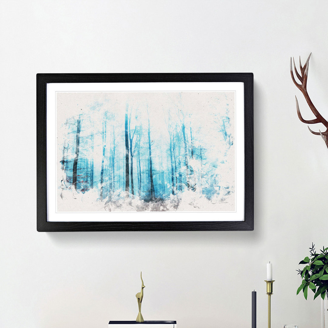 Forest in Frankfurt Germany - Framed Print