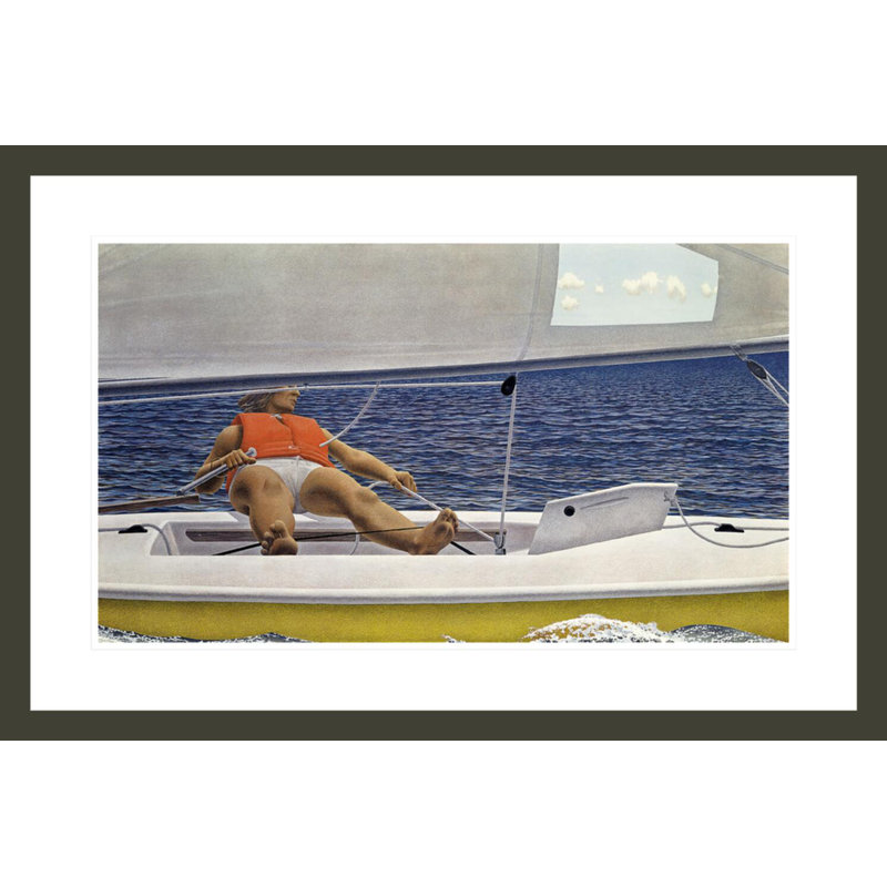 «Laser» par Alex Colville, H 19,78 po x l 29,5 po