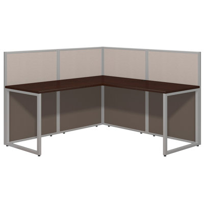 Ensemble de bureau d'ordinateur en L 1 pièce Easy Office - réversible