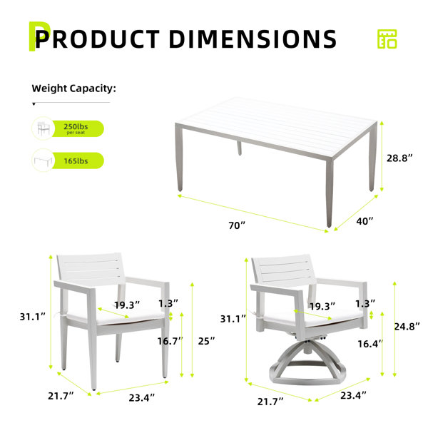 Dimensions du produit