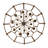 18 - Light Dimmable Geometric Chandelier