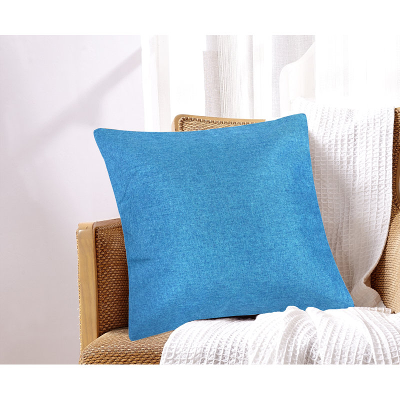 Polyester Medium Pillow, Blue