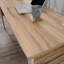 Bureau en L, finition brune